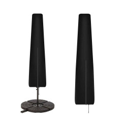 Kryt na slnečník 205 cm, čierny SPRINGOS EXTERIO