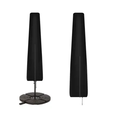 Kryt na slnečník 205 cm, čierny SPRINGOS EXTERIO