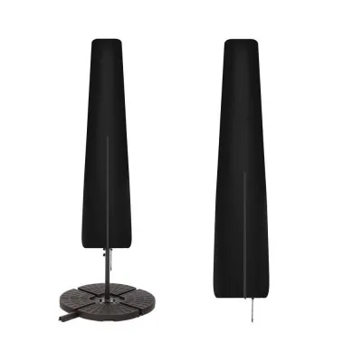 Kryt na slnečník 265 cm, čierny SPRINGOS EXTERIO