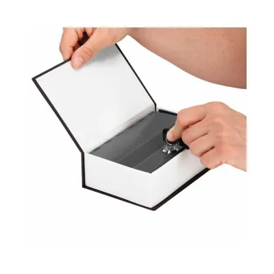 Trezor kniha SPRINGOS SAFEBOOK M čierny