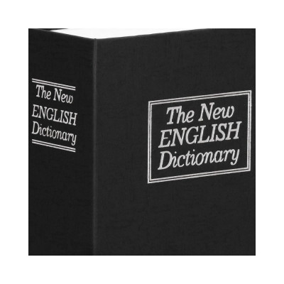 Trezor kniha SPRINGOS SAFEBOOK M čierny