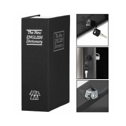 Trezor kniha SPRINGOS SAFEBOOK M čierny