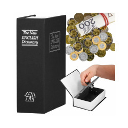 Trezor kniha SPRINGOS SAFEBOOK M čierny