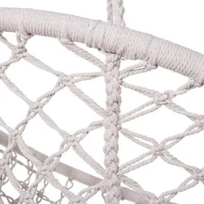 Záhradná hojdačka 60 cm, krémová SPRINGOS NATALI