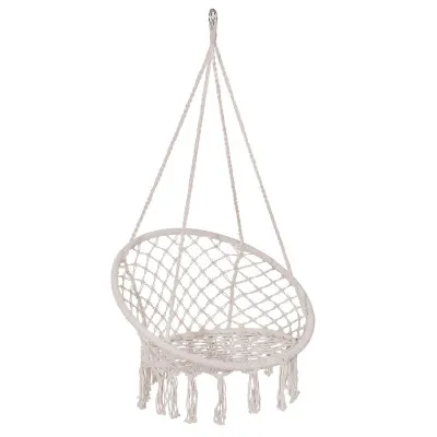 Záhradná hojdačka 60 cm, krémová SPRINGOS NATALI