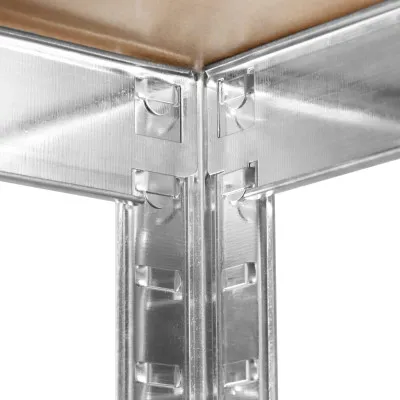 Kovový regál 180x90x40 cm, 5 polic SPRINGOS HA5161