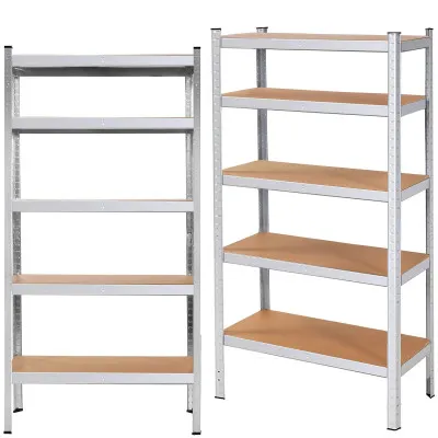 Kovový regál 180x90x40 cm, 5 polic SPRINGOS HA5161