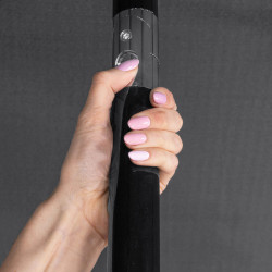 Záhradný slnečník 250 cm, tmavo šedý SPRINGOS SUNNY GU0021