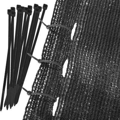 Tieniaca tkanina 150cm x 25m, 95% zatienenie, grafitová SPRINGOS SN0033