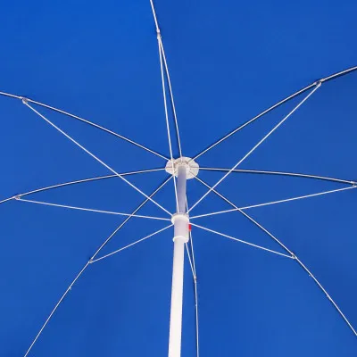 Záhradný slnečník 210 cm, modrý SPRINGOS CLASSIC BU0003