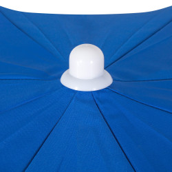 Záhradný slnečník 210 cm, modrý SPRINGOS CLASSIC BU0003