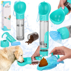 Cestovná fľaša pre psov 4v1 500 ml SPRINGOS PA0297