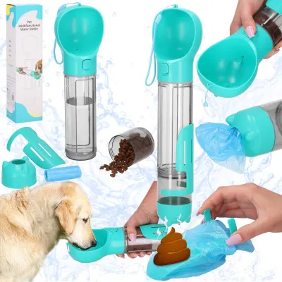 Cestovná fľaša pre psov 4v1 500 ml SPRINGOS PA0297