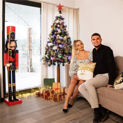 Vianočný stromček Borovica diamantová na kmienku 180 cm