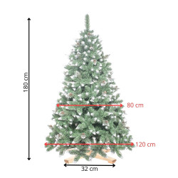 Vianočný stromček Borovica Royal diamantová 180 cm
