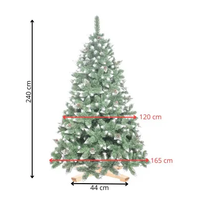 Vianočný stromček Borovica Royal diamantová 240 cm