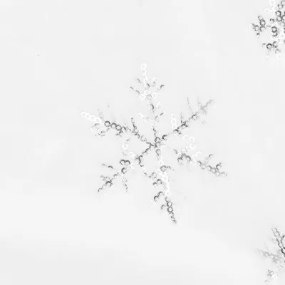 Koberec pod vianočný stromček 55 cm, biely