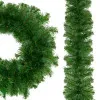 Vianočná reťaz Girlanda z vetvičiek hustá 2,7m zelená