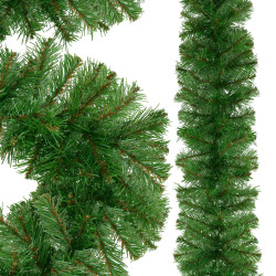 Vianočná reťaz Girlanda z vetvičiek hustá 2,7m zelená