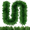 Vianočná reťaz Girlanda z vetvičiek hustá 2,7m zelená