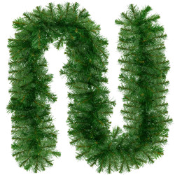 Vianočná reťaz Girlanda z vetvičiek extra hustá 2,7m zelená