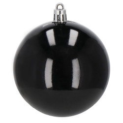 Vianočné banky zlato-čierne mix - 8cm, súprava 30ks