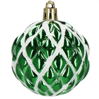 Vianočné banky červeno-zelené mix - sada 42ks