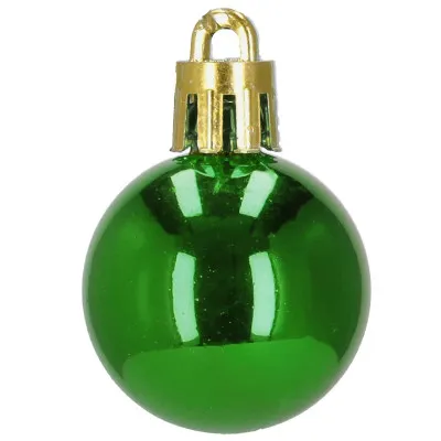 Vianočné banky červeno-zelené mix - sada 42ks