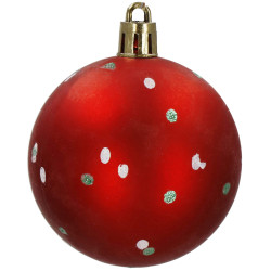 Vianočné banky červeno-zelené mix - sada 42ks