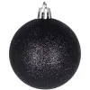 Vianočné ozdoby čierne mix - sada 33ks