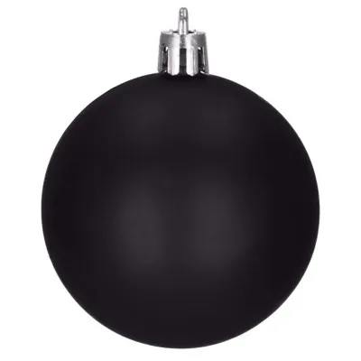 Vianočné ozdoby čierne mix - sada 33ks