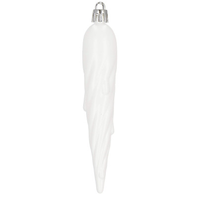 Vianočné ozdoby biele mix - sada 33ks