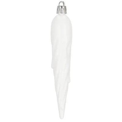 Vianočné ozdoby biele mix - sada 33ks