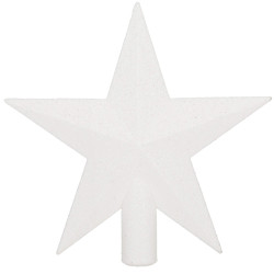 Vianočné ozdoby biele mix - sada 33ks