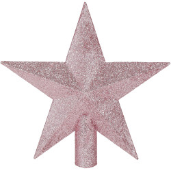 Vianočné ozdoby ružové mix - sada 33ks