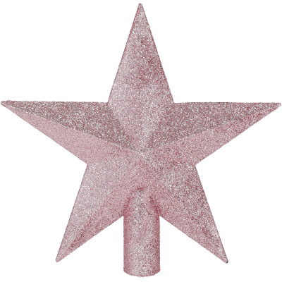 Vianočné ozdoby ružové mix - sada 33ks