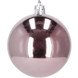 Vianočné ozdoby ružové mix - sada 33ks