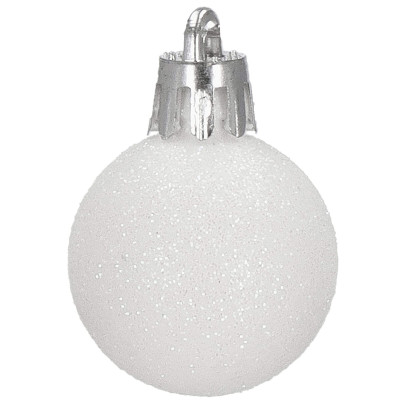 Vianočné ozdoby ružovo-biele mix - sada 38ks