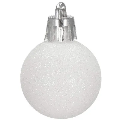 Vianočné ozdoby ružovo-biele mix - sada 38ks