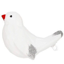 Vianočné ozdoby ružovo-biele mix - sada 38ks