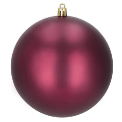 Vianočné banky XL vínovej mix - 12cm, sada 4ks