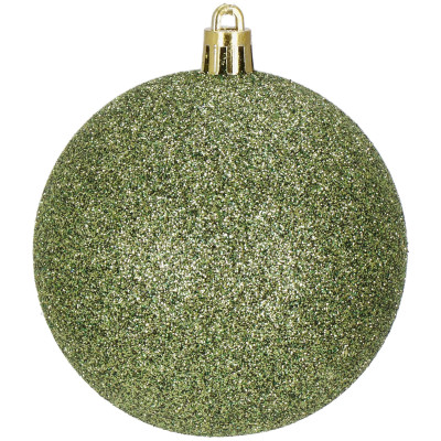 Vianočné banky zelené mix - sada 33ks