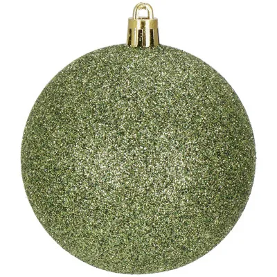 Vianočné banky zelené mix - sada 33ks