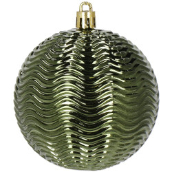 Vianočné banky zelené mix - sada 33ks