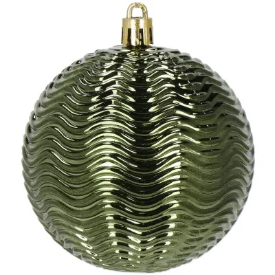 Vianočné banky zelené mix - sada 33ks