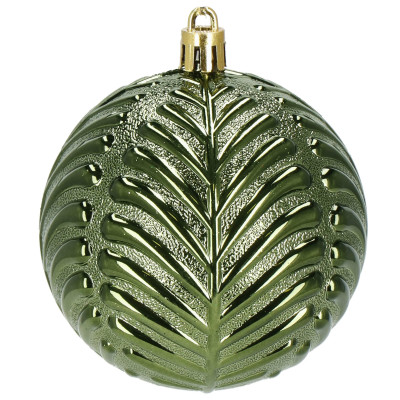 Vianočné banky zelené mix - sada 33ks