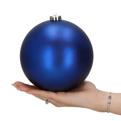 Vianočné banky XXL modré mix - 15cm, sada 2ks