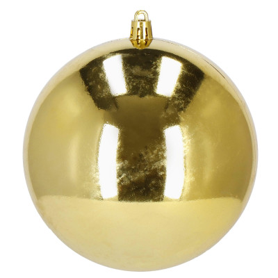 Vianočné banky XL zlaté mix - 12cm, sada 4ks