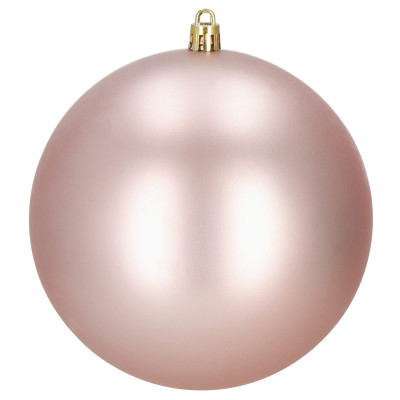 Vianočné banky XL ružové mix - 12cm, sada 4ks