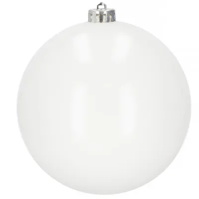 Vianočné banky snehové gule mix - 10cm, sada 6ks